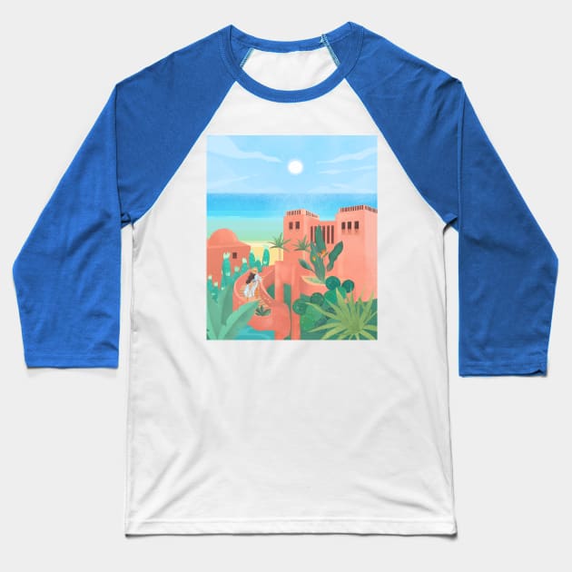 Canary Islands Baseball T-Shirt by Petras